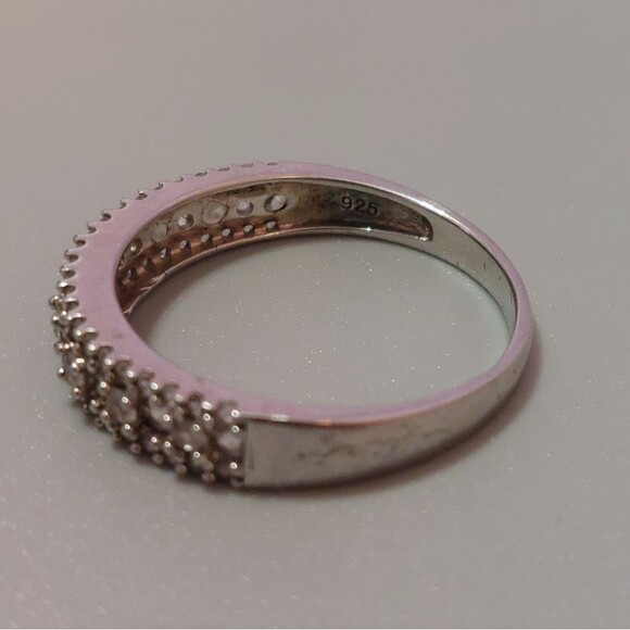 David Varsano Faux Crystals 925 Sterling Ring Size 10.75 - Picture 5 of 7